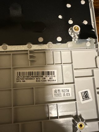 Carcasa Superior Teclado HP 17-CN / 17-CP