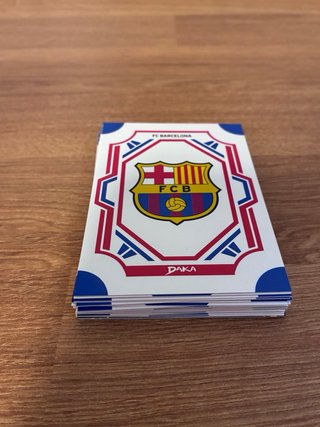Lote Tarjetas FC Barcelona Daka