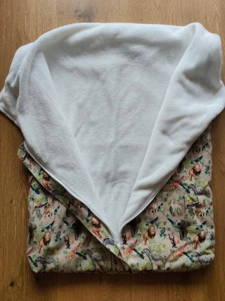 SACO PARA CAPAZO O COLECHO CON ESTAMPADO SAFARI