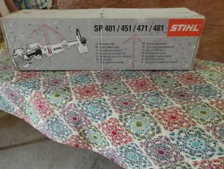 Vareadora Stihl con arnés