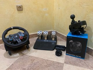 Volante Logitech G29 con Pedales+palanca de cambio
