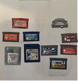 Lotto Pokemon Game Boy Color/Advance ORIGINALI