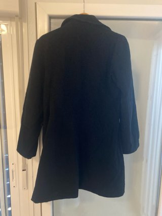 Chaquetón negro mujer