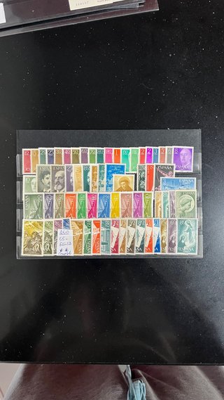 1955,1956,1957 Sellos España.