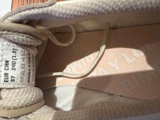 Zapatillas Bimba y Lola Talla 37 Beige/Rosa