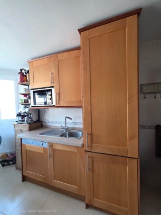 Cocina completa madera