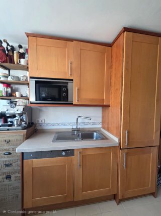 Cocina completa madera