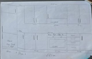 Cocina completa madera