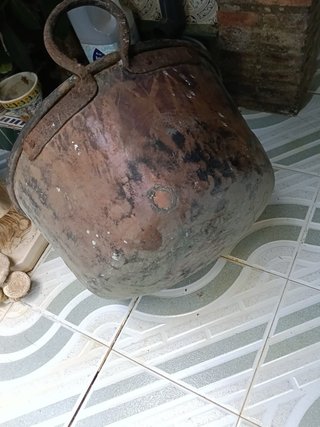 Caldero Antiguo de Cobre