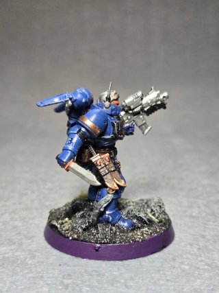 Teniente con armadura Phobos W40k