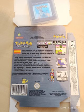 Pokémon Cristal Game Boy Color (Español)