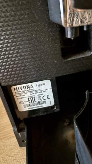 Cafetera Nivona (NO FUNCIONA) hay que repararla