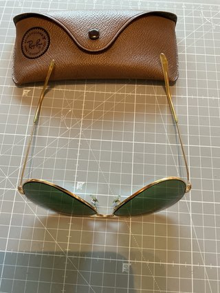 Gafas de sol Ray-Ban B&L doradas/verdes