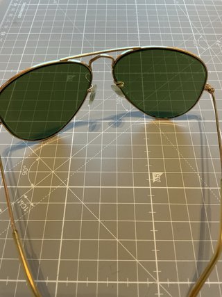 Gafas de sol Ray-Ban B&L doradas/verdes