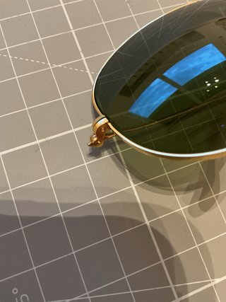 Gafas de sol Ray-Ban B&L doradas/verdes