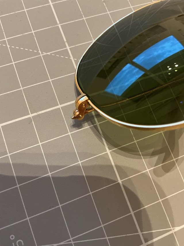 Gafas de sol Ray-Ban B&L doradas/verdes