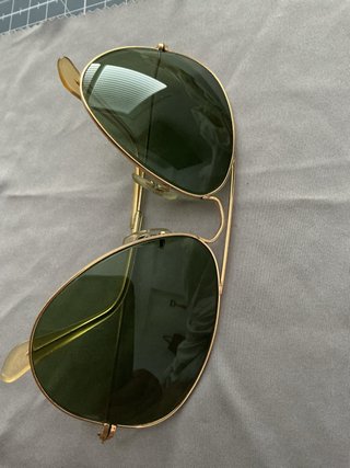 Gafas de sol Ray-Ban B&L doradas/verdes