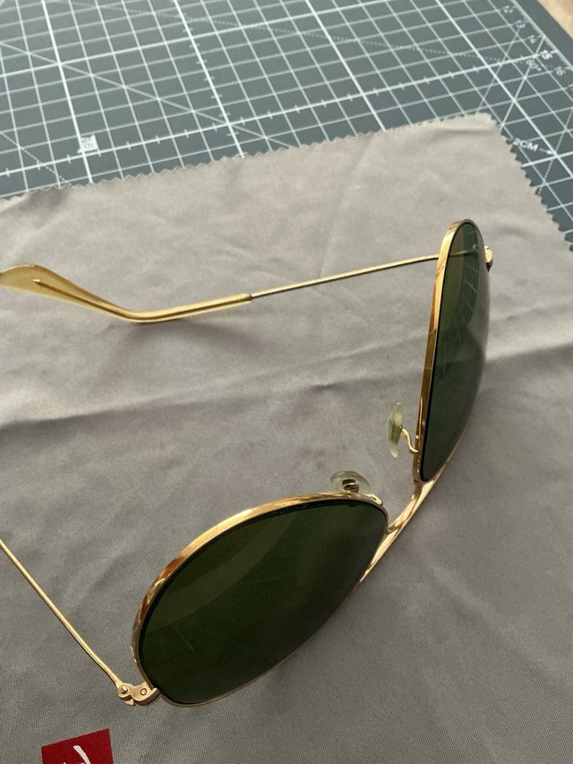 Gafas de sol Ray-Ban B&L doradas/verdes