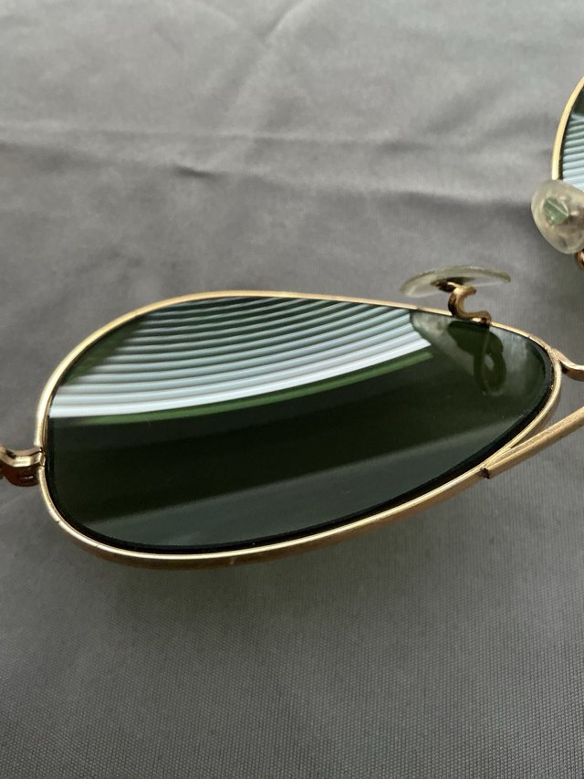 Gafas de sol Ray-Ban B&L doradas/verdes