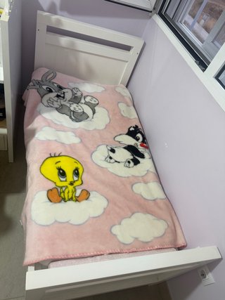 Cama infantil 70x140 con manta Trebol