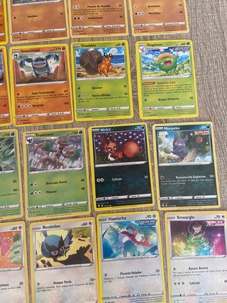 40 Cartas Pokémon Originales Español