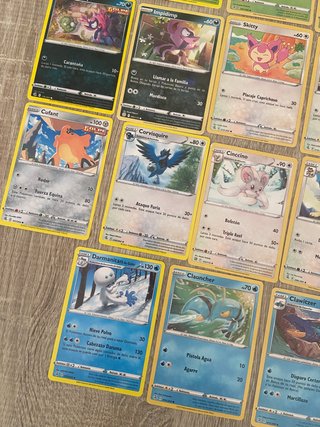 40 Cartas Pokémon Originales Español