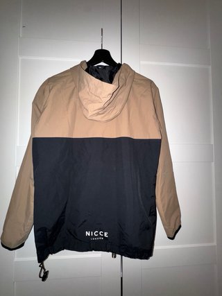 Cortavientos NICCE London Beige/Negro/Verde