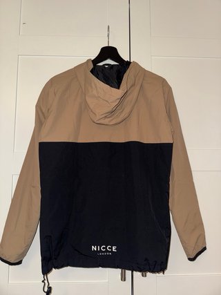 Cortavientos NICCE London Beige/Negro/Verde