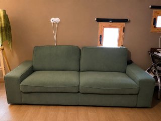 Sofá KIVIK 3 plazas IKEA verde