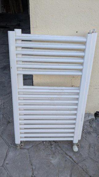 2 Toalleros Radiador Agua Blanco
