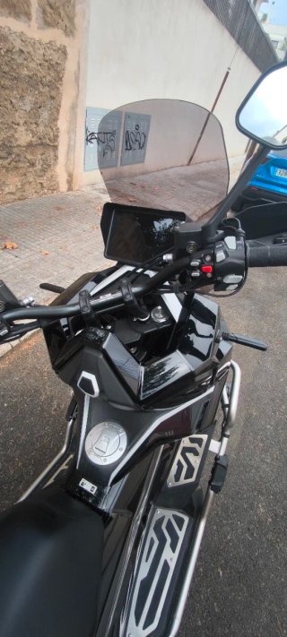 Zontes 368G Maxi Scooter Negra