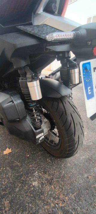 Zontes 368G Maxi Scooter Negra