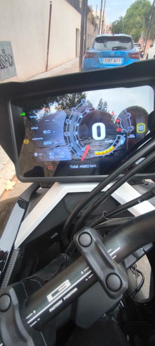 Zontes 368G Maxi Scooter Negra