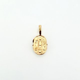 Colgante Escarabajo de oro de 18k, 1.22 g.