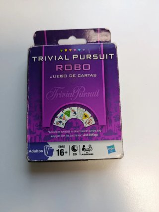 Trivial Pursuit Robo Juego de Cartas