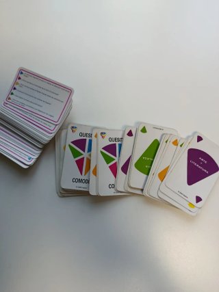 Trivial Pursuit Robo Juego de Cartas