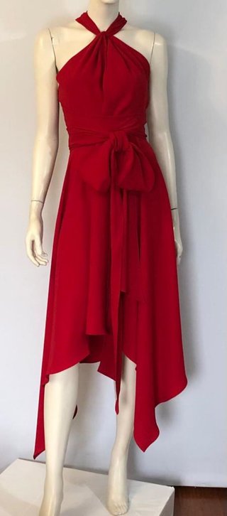Vestido Carolina Herrera Rojo