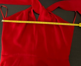 Vestido Carolina Herrera Rojo