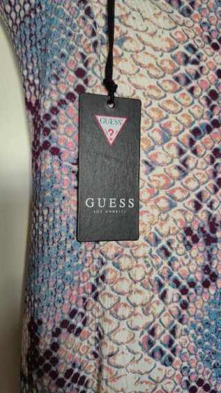 Vestido corto estampado serpiente