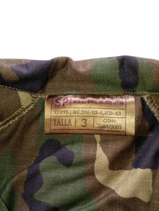 Camisa Camuflaje Manga Corta