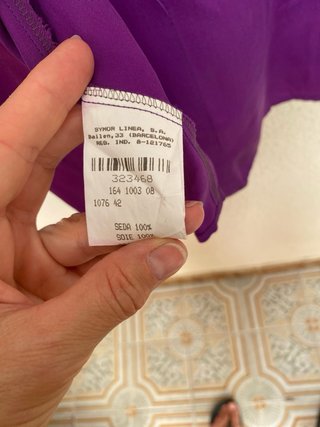 Blusa SIMORRA Morada Elegante