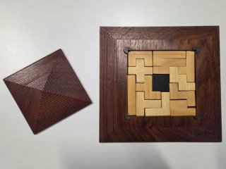Rompecabezas Pirámide Kefren Madera
