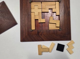 Rompecabezas Pirámide Kefren Madera