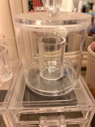Organizador de maquillaje acrílico