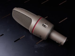 Micrófono AKG C3000 B con soporte