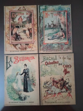 12 CUENTOS S. CALLEJA DE 10 X 14,5 CM ORIGINALES