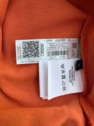 Polo Colmar Naranja Algodón