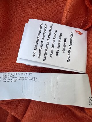 Polo Colmar Naranja Algodón