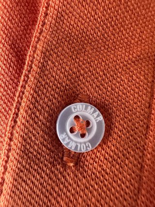 Polo Colmar Naranja Algodón
