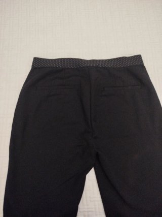Pantalón Zara recto cintura elástica